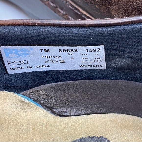 Timberland Pro Rowena Clog/Loafer Anti-Fatigue Size 7M Style #89688 - Picture 11 of 11